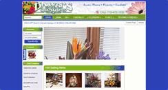 Desktop Screenshot of dawnsflowers.com